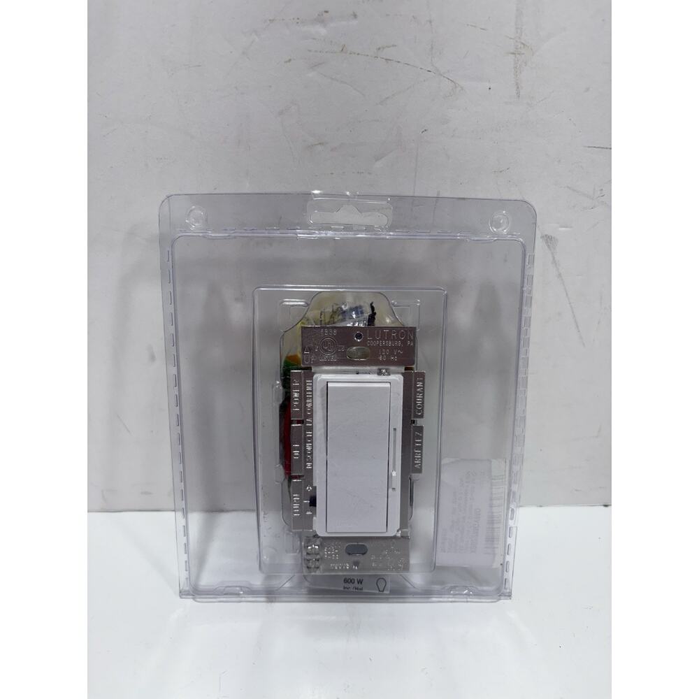 Lutron Diva‎ Single Or 3-Way Location CL Dimmer Switch LED CFL White New